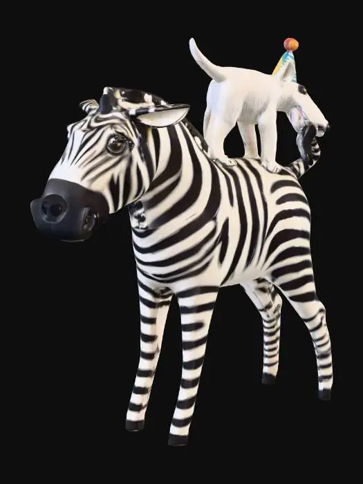 3D model for Zebra Parade