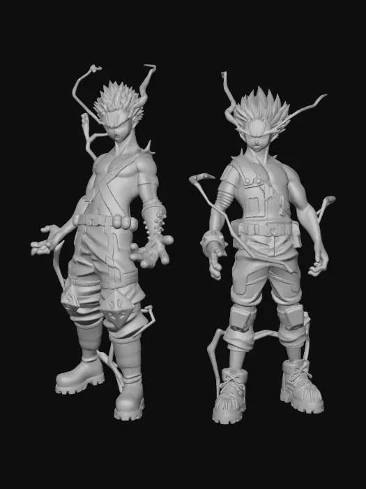 3D model for My Hero Academia