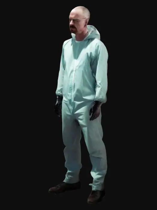 3D model for Mysterious Figure in Black