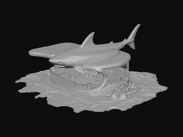 3D model for Shark Café Oasis