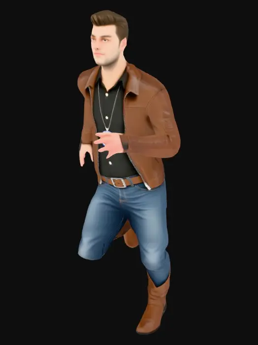 3D model for T-Pose Casual