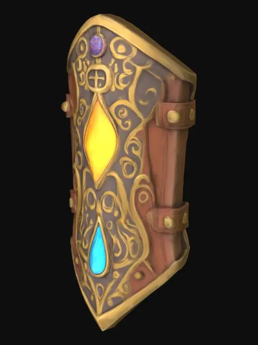 3D model for Enchanted steampunk bracer