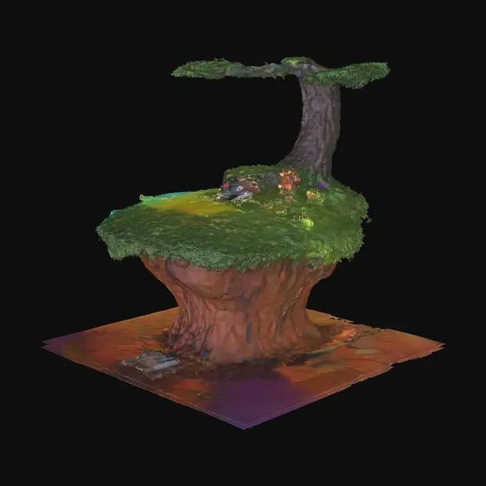 3D model for Friendship Under the Tree