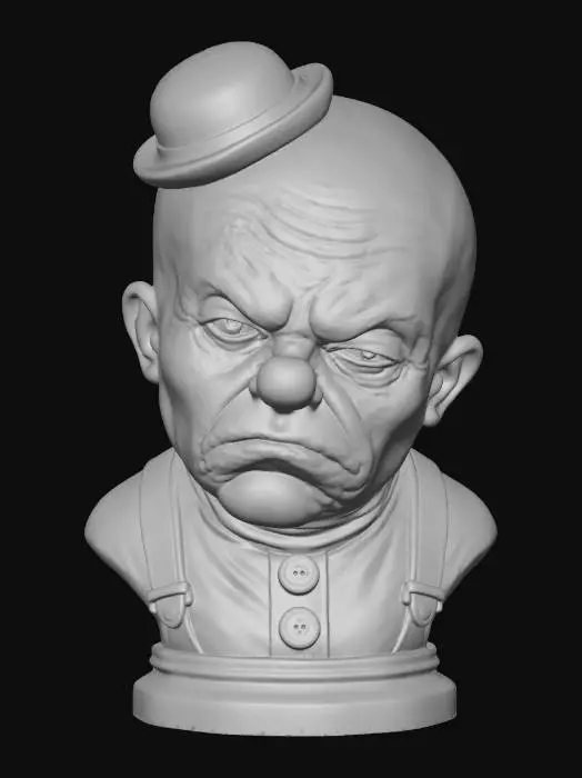 3D model for The Rusted Clown