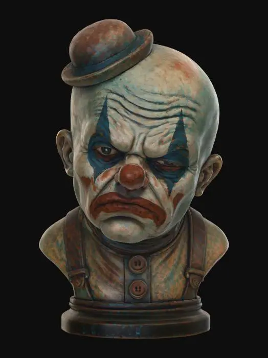 3D model for The Rusted Clown