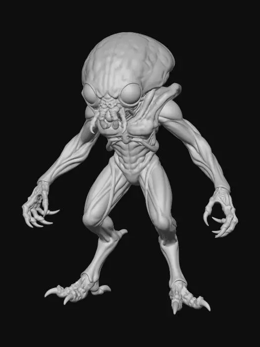 3D model for Exoskeletal Wraith