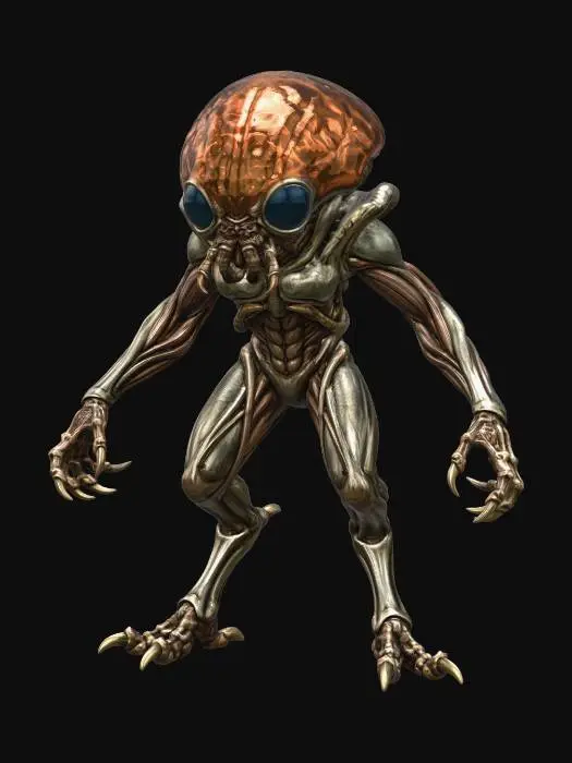 3D model for Exoskeletal Wraith