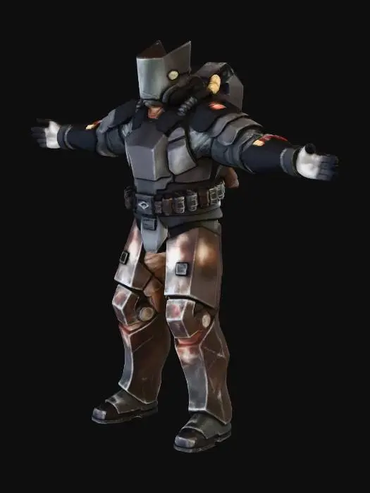 3D model for Armored Sentinel