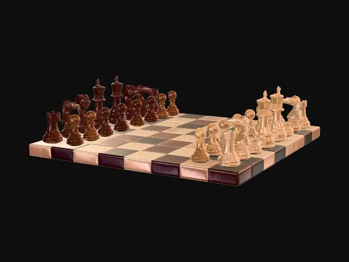 3D model for Chess Board
