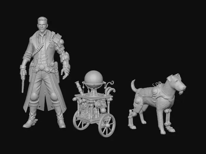 3D model for Gearbound Odyssey