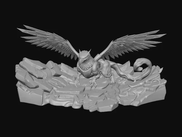 3D model for Neon Phoenix Ascendant