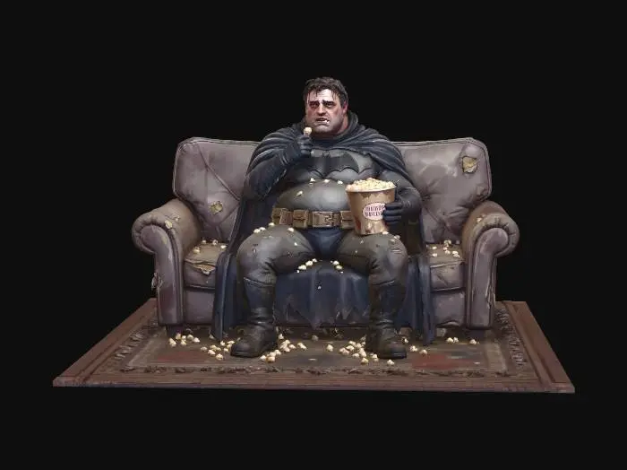 3D model for The Dark Knight Snack Break