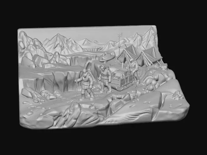 3D model for Icebound Expedition