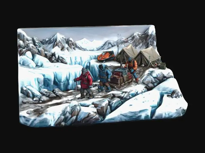 3D model for Icebound Expedition