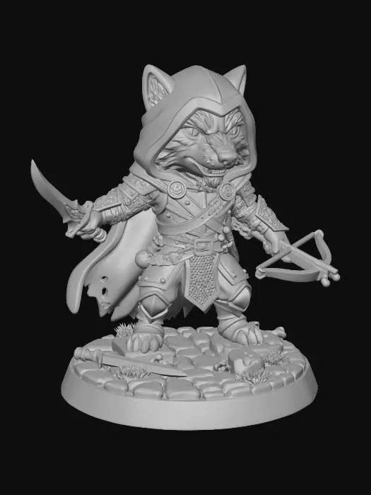 3D model for Shadowfang Warlord