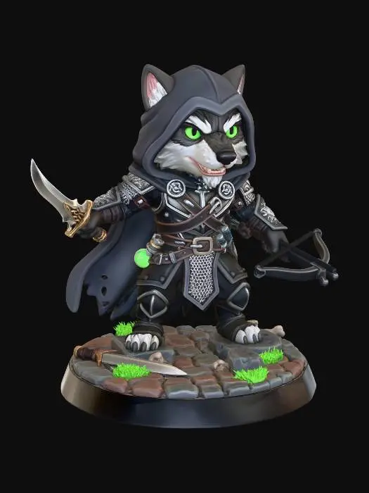 3D model for Shadowfang Warlord