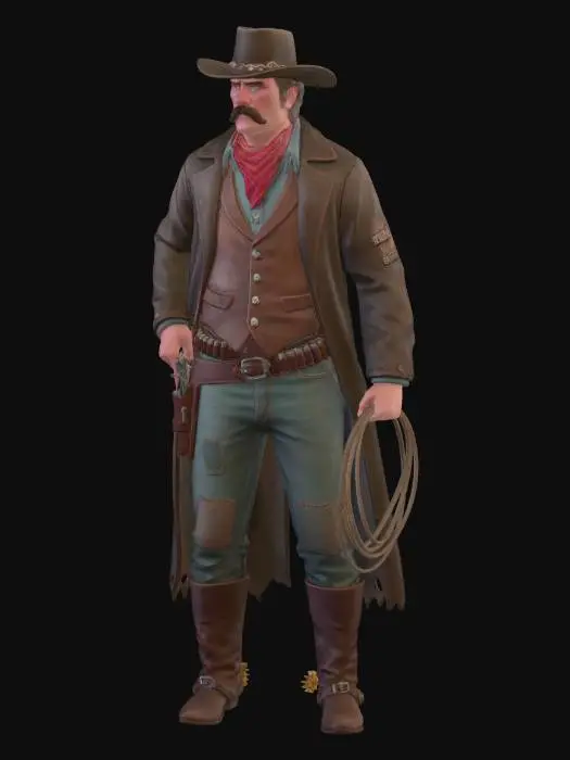 3D model for Dusty Gunslinger