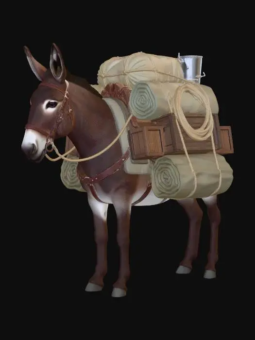 3D model for Trailbound Pack Mule