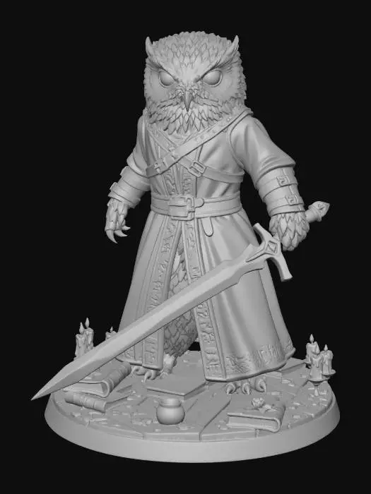 3D model for Violetblade Archivist