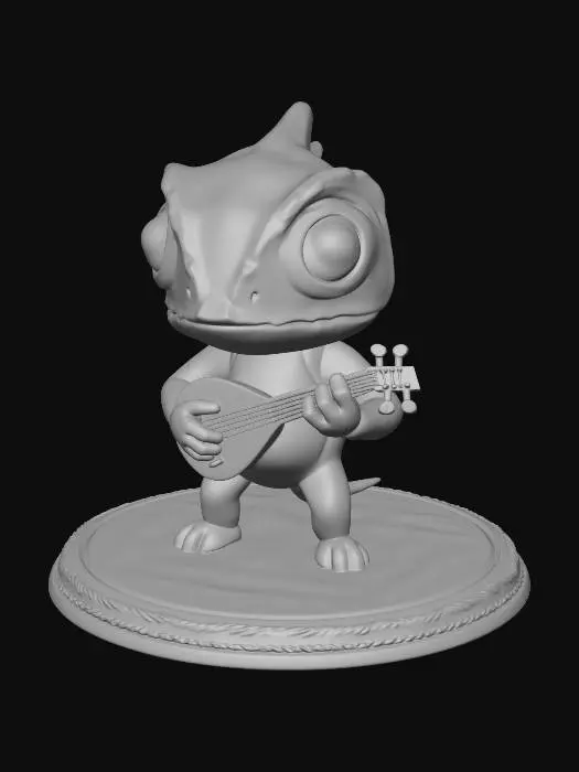3D model for Chromatic Amphibian Serenade