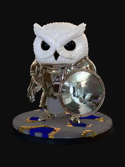 3D model for Gleaming Owl Knight
