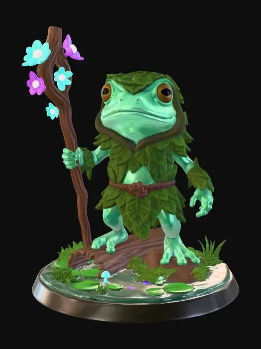 3D model for Luminous Grove Guardian