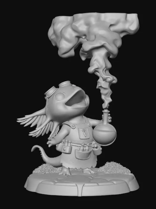 3D model for Alchemist Hatchling