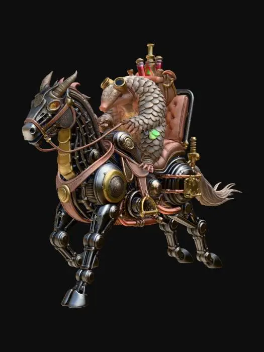 3D model for Clockwork Charger