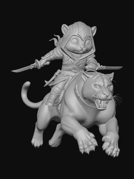 3D model for Midnight Raider on the Shadow Panther