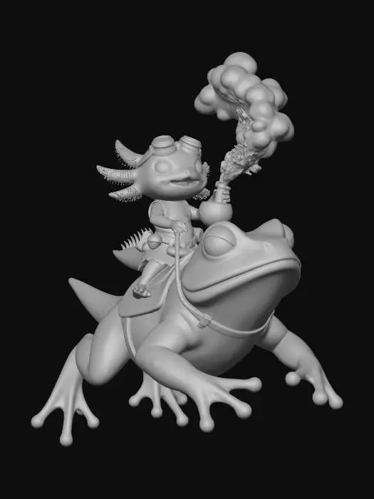3D model for Potion Rider