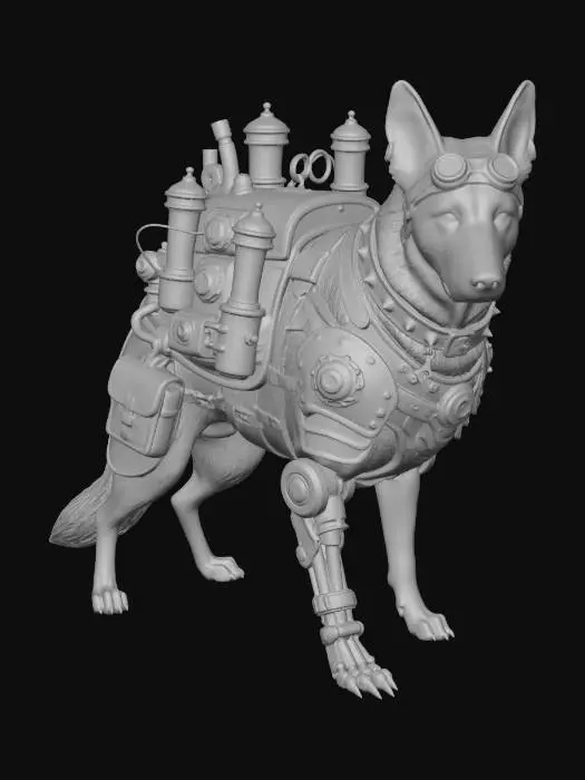 3D model for Gearbound Hound