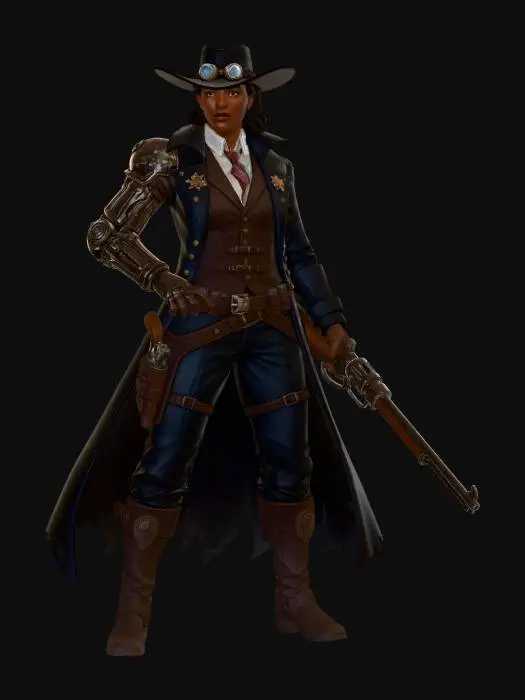 3D model for Dustbound Gunslinger