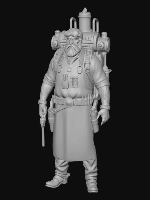 3D model for Steamwright Prospector