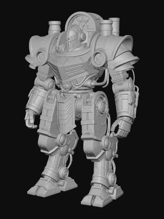 3D model for The Brass Colossus