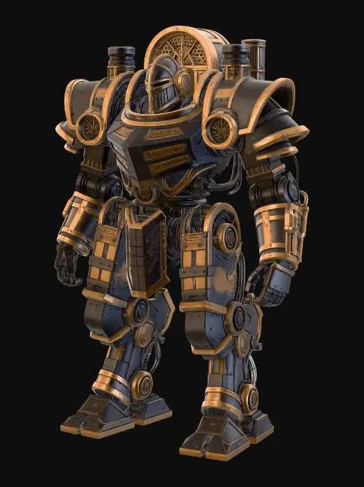 3D model for The Brass Colossus
