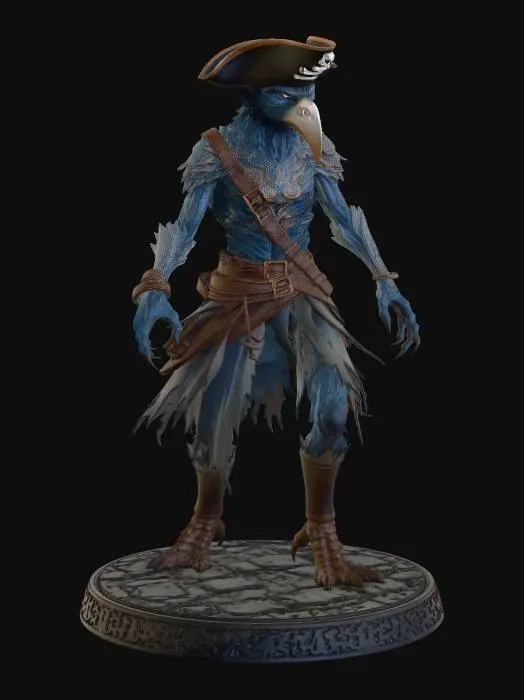 3D model for Buccaneer Raven