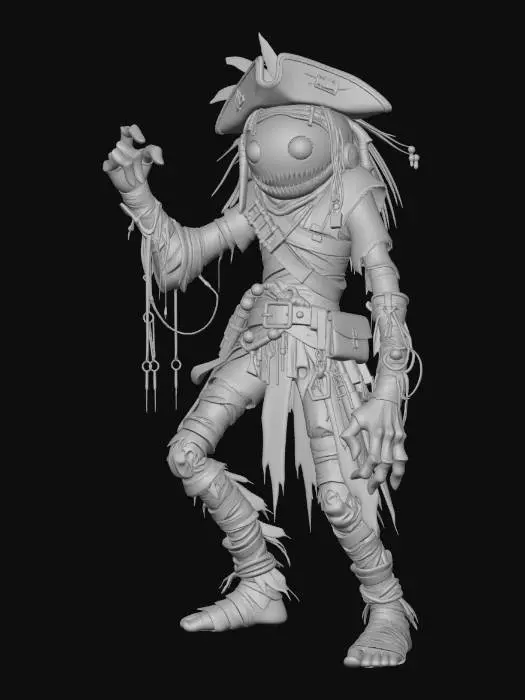 3D model for The Rag Sentinel