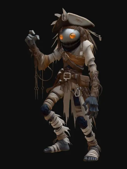 3D model for The Rag Sentinel