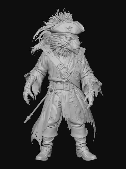 3D model for Pirate+ram