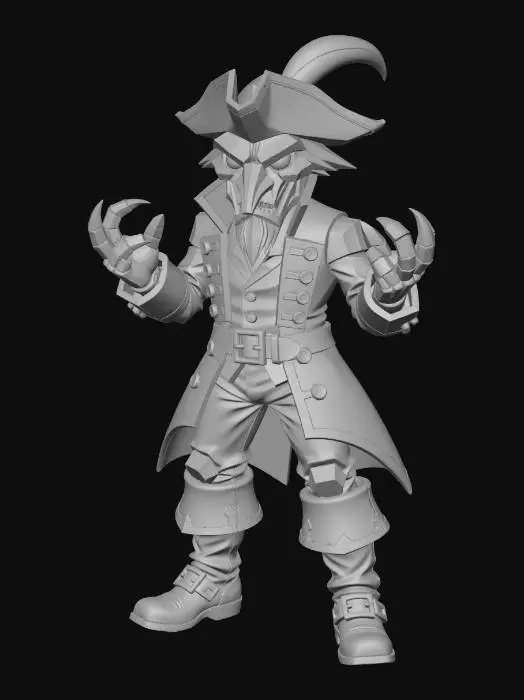 3D model for Captain Machine