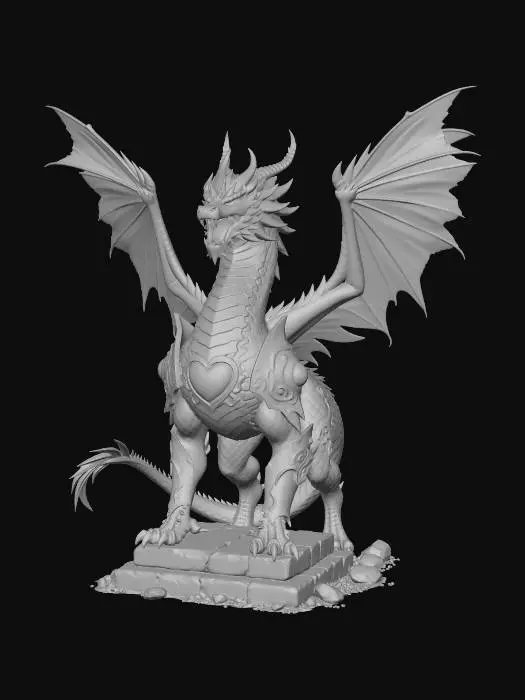 3D model for Astral Heartwyrm