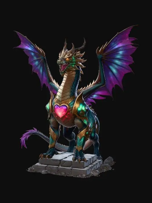 3D model for Astral Heartwyrm