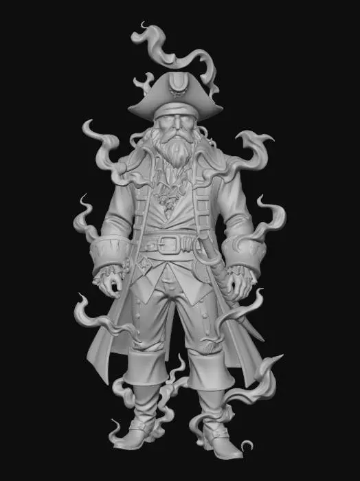 3D model for Emberbound Captain