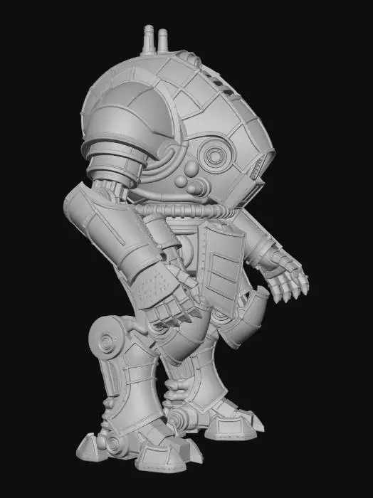 3D model for Ironclad Behemoth