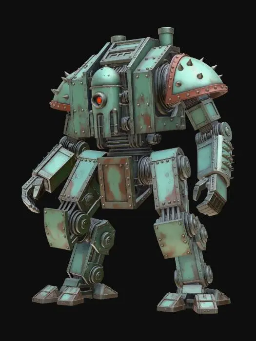 3D model for Rustbound Colossus