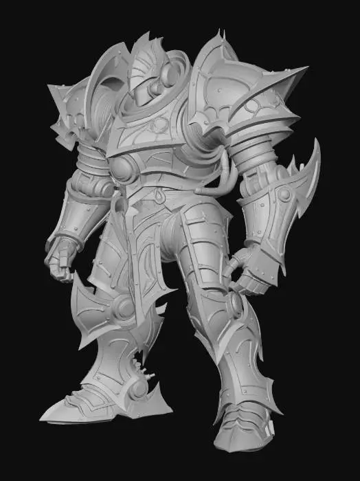 3D model for Embersteel Sentinel