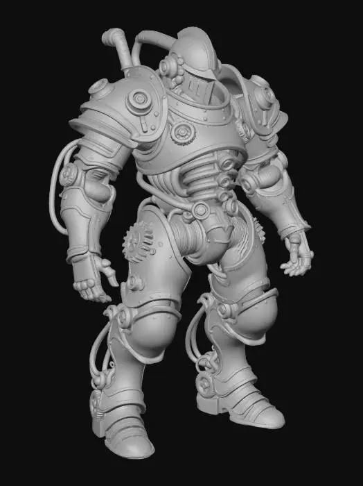 3D model for Iron Juggernaut