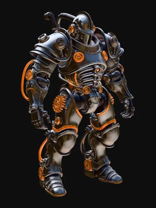 3D model for Iron Juggernaut