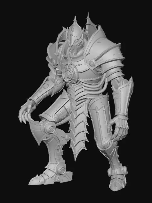 3D model for Ironbound Sentinel