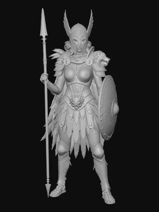 3D model for Golden Valkyrie